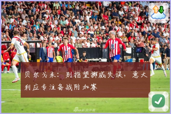 贝尔戈米：别指望挪威失误，意大利应专注备战附加赛